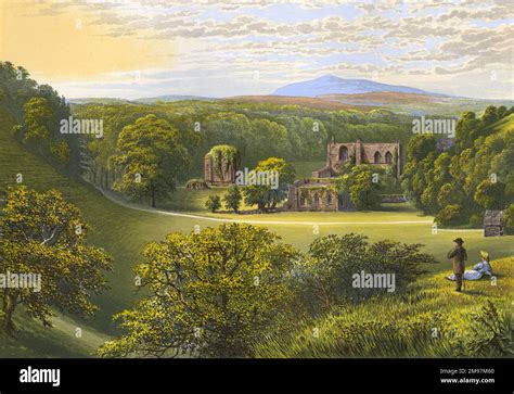 View of the ruins of Furness Abbey (Cistercian), Barrow-in-Furness, Cumbria Stock Photo - Alamy