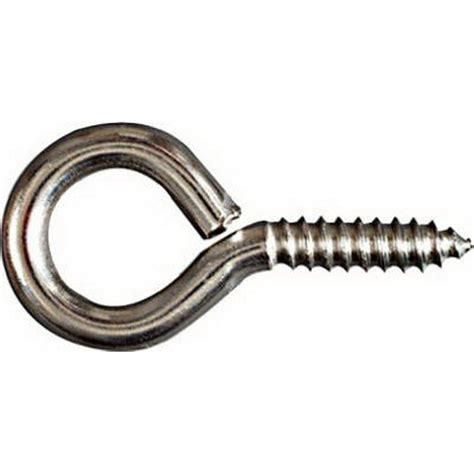 #8 Large Stainless Steel Screw Eyes - Pack of 20 - Walmart.com - Walmart.com