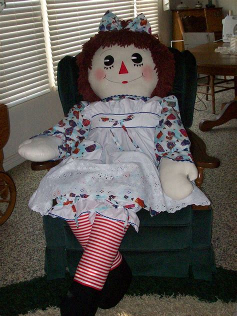 HANDMADE RAGGEDY ANN DOLL SALE & RAGGEDY ANN & RAGGEDY ANDY DOLLS CHRISTMAS GIFT HEIRLOOM ...