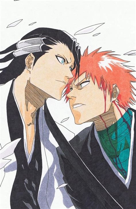 Byakuya vs Ichigo by AshWilliams