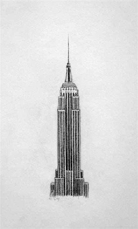 Pin by Latha Packirisamy on Arts | Empire state, Empire state building drawing, Building tattoo