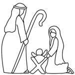 Nativity Patterns - For Christmas Patterns, Template, Clip Art | Christmas applique, Christmas ...