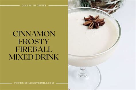 7 Rumchata and Fireball Cocktails to Spice Up Your Night! | DineWithDrinks