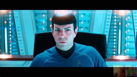 Star Trek Into Darkness - Spock Talks to Spock Prime / Melee on the ...