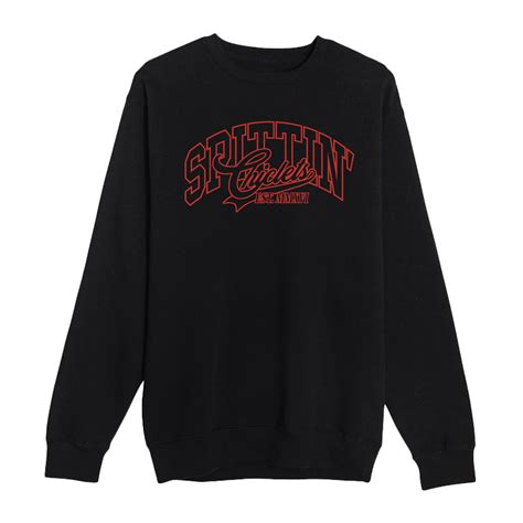 Spittin Chiclets Logo Overlay Crewneck - Barstool Sports Canada