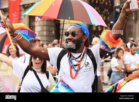 The annual Pride march in London 2023, UK Stock Photo - Alamy