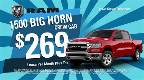 Crown CDJR RAM Special Offer June 2020 - YouTube