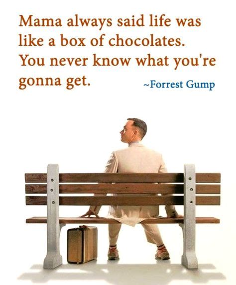 Life is Like a Box of Chocolates! | Famous movie quotes, Forrest gump