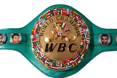 WBC Championship Belt Boxing Legends Gold plated Replica Belt 1:1 Size ...