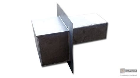 Lead coated copper scupper box with removable cover