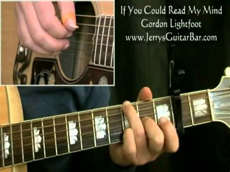 Gordon Lightfoot Guitar Lessons, Tab & Chords | Jerry's Guitar Bar