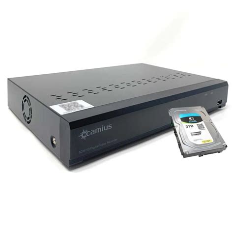 4K 8 Channel DVR Recorder With Hard Drive 3TB - TriVault4K184R