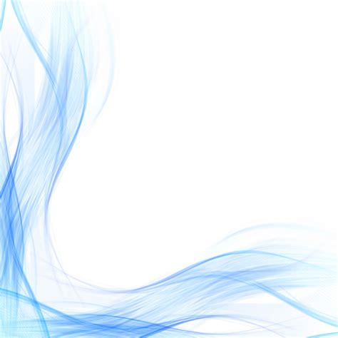 Blue White Abstract Flowing Waves Motion Background