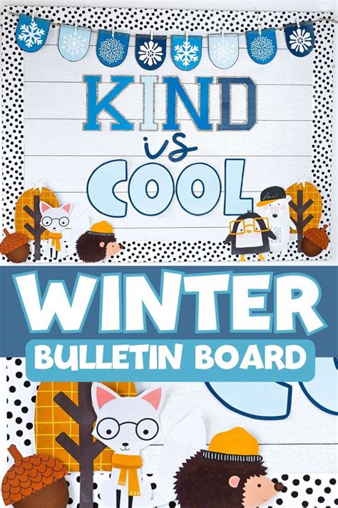 WINTER Bulletin Board Winter Classroom Bulletin Board Kit Classroom ...