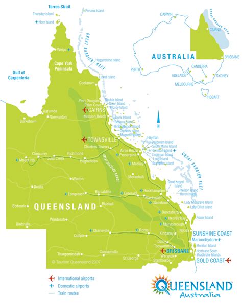 Queensland Regional Map Pictures | Map of Australia Region Political