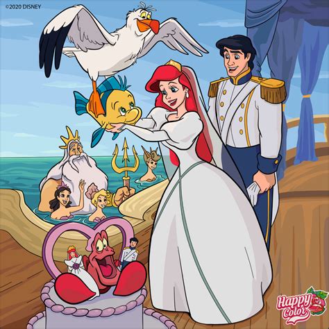 Ariel(Human) and Prince Eric's Wedding by PrincessLayla20 on DeviantArt