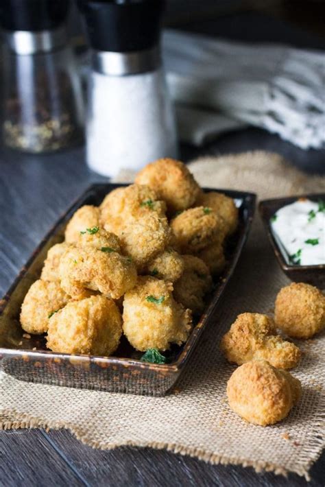 Baked Breaded Garlic Mushrooms - Erren's Kitchen