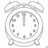 Free Printable Clock Coloring Pages For Kids  GBcoloring sketch template
