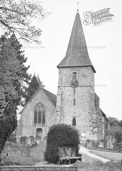 Photo of Holybourne, Holy Rood Church c.1955 - Francis Frith