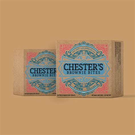 CHESTER'S PORK BROWNIE BITES DOG TREATS | Chester's Dog Treats