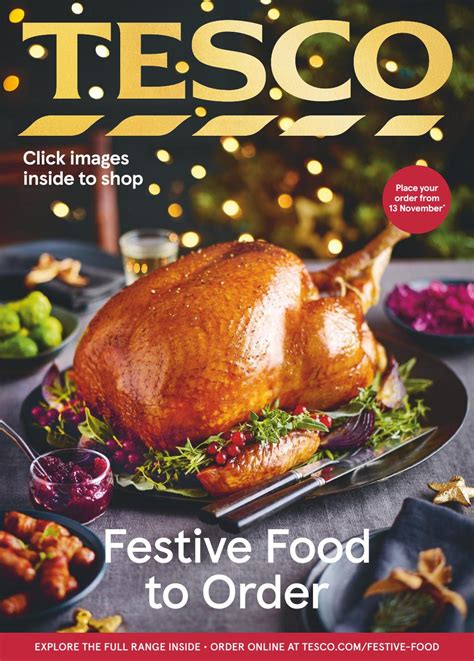 Tesco Festive Food To Order Online Brochure by Tesco magazine - Issuu