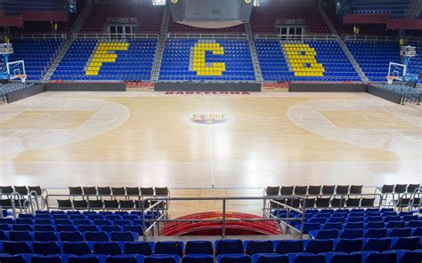 This is the Nou Palau Blaugrana