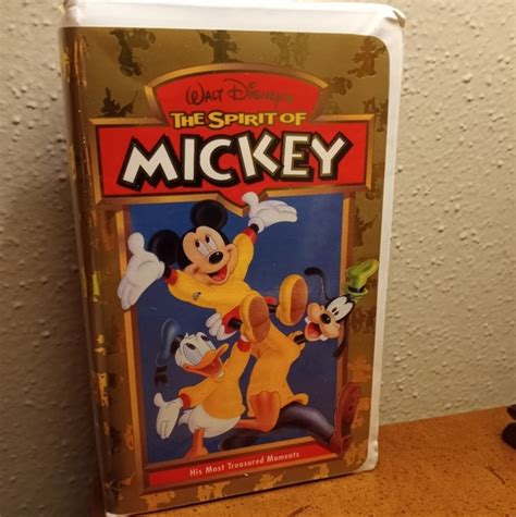 Disney | Cameras, Photo & Video | The Spirit Of Mickey Vhs | Poshmark