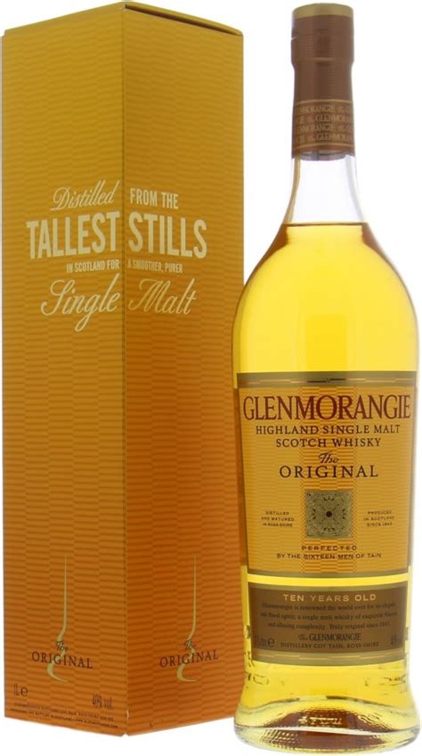 Glenmorangie The Original 10 Years Distilled from the Tallest Stills 40 ...