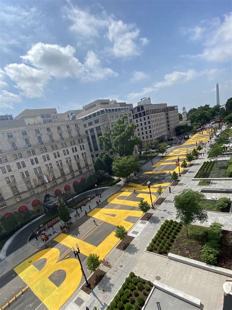 The Mayor of Washington, DC, Just Had 'Black Lives Matter' Painted in 35-Foot-Wide Letters on ...