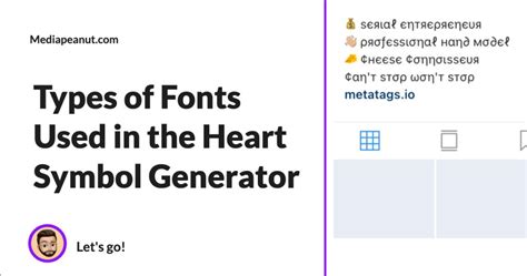 Heart Symbol Font: How To Generate Fonts With Heart Designs In It