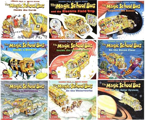 The Magic School Bus Series | Magic school bus, Magic school, Kids library