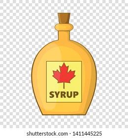 Bottle Maple Syrup Icon Cartoon Illustration Stock Vector (Royalty Free) 1411445225 | Shutterstock