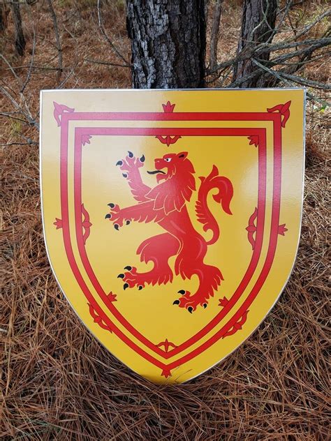 Scotland robert the bruce rampant lion coat of arms medieval etsy – Artofit