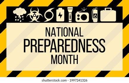 86 National preparedness month Images, Stock Photos & Vectors | Shutterstock