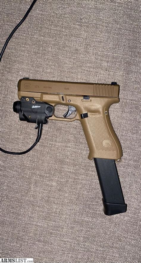 Glock 19X Laser