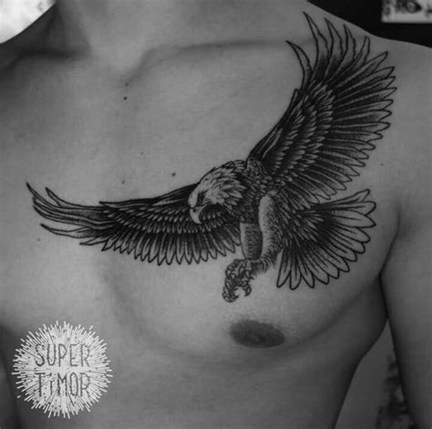 Discover 77+ eagle chest tattoo ideas - in.cdgdbentre