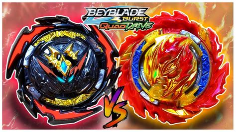 DESTRUCTION BELFYRE vs MAGMA IFRITOR HASBRO BEYBLADE BURST QUAD DRIVE ...