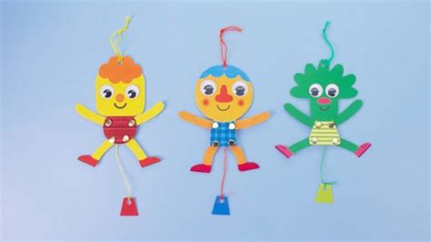 Noodle & Pals Dancing Paper Puppet Craft - Super Simple | Puppet crafts, Paper puppets, Crafts