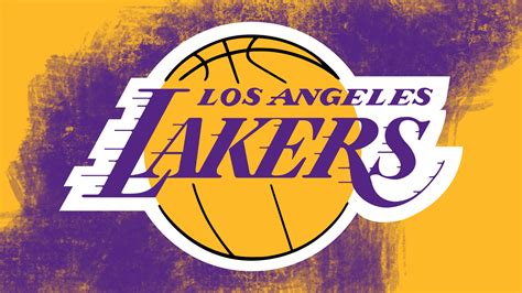 Download Basketball Emblem Logo NBA Los Angeles Lakers Sports HD Wallpaper