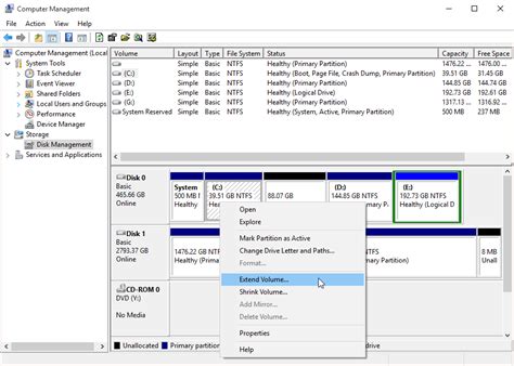 Windows 10 Disk Management - The Built-in Disk Partition Manager