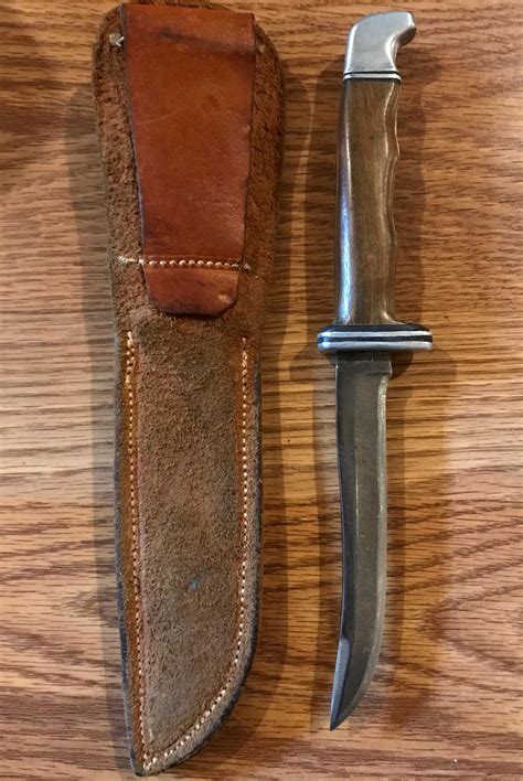 Old Antique BUCK Knife -1272 Morena SAN DIEGO Cal -Lignum Vitae -RARE Collection | St Croix Blades