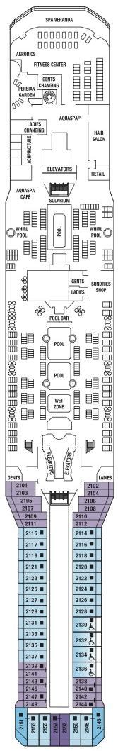 Celebrity Summit Deck Plans