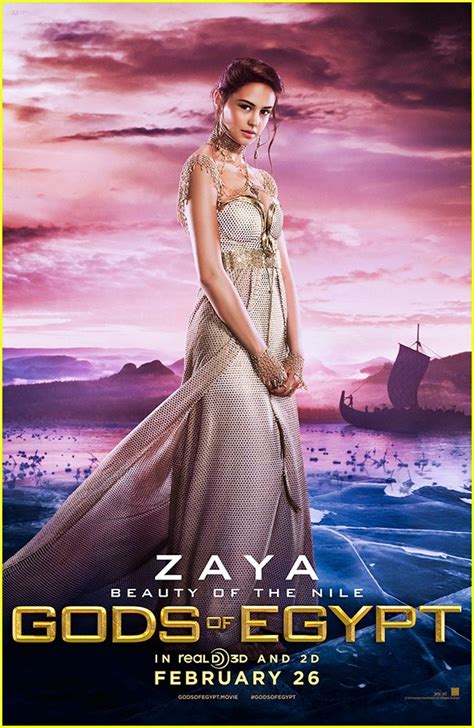 Courtney Eaton is Zaya In 'Gods Of Egypt' - See The Poster! | Photo ...
