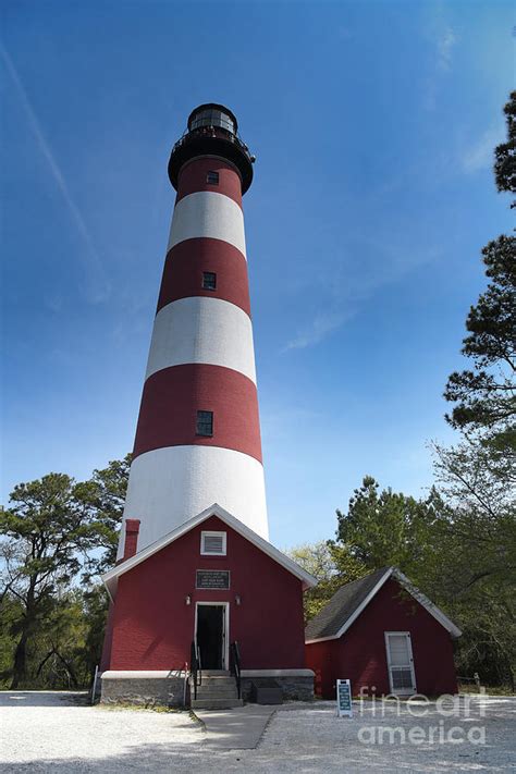 Assateague Lighthouse - Chincoteague Virginia Photograph by Kerri Farley | Fine Art America