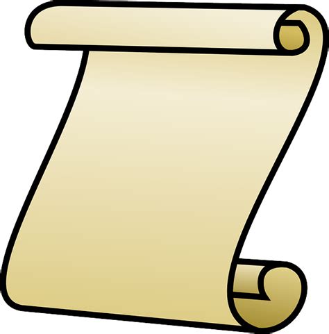 Free vector graphic: Scroll, Parchment, Paper, Note - Free Image on ...