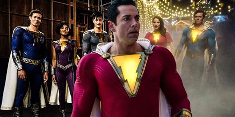 How Fury Of The Gods' Shazam Family Costumes Compare To The First Movie