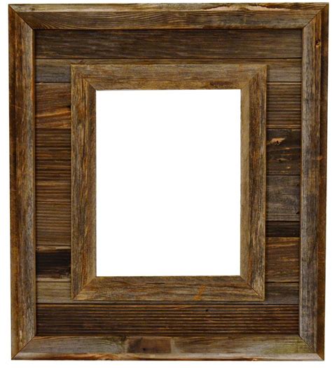 Durango Rustic Barnwood Picture Frame, 8x10 Opening Western Aged Wood Frame | Barn wood picture ...