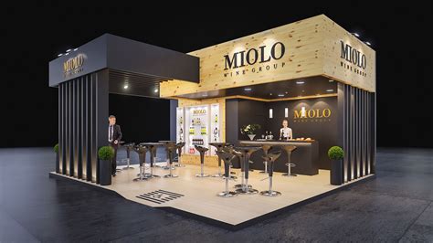 Miolo on Behance Wine Stand Design, Exhibition Stall Design, Exhibition ...