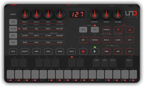 IK Multimedia UNO Synth, True analog synthesizer : Amazon.co.uk ...