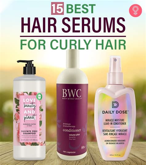 Top 15 Hair Serums For Curly Hair